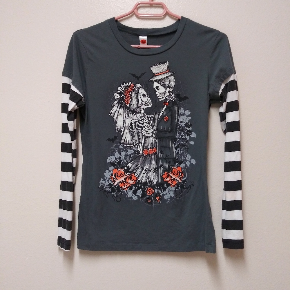 Glow in the dark Halloween shirt